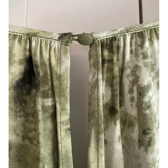 Anthropologie NWT The Somerset Jumpsuit Size Small Tall ST Women's Olive Green - Picture 7 of 14